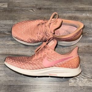Nike Zoom Pegasus 35 Women’s Running Shoes Size 10.5 Blush Pink